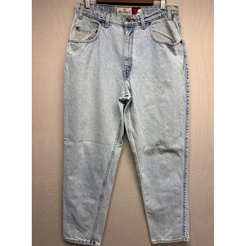 Vintage Levi's 545 Signature Loose Fit Jeans Mens Blue Denim 5-Pocket 36x32